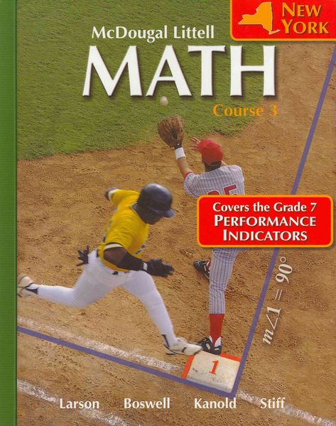 Produktbild: Mcdougal Littell Math Course 3