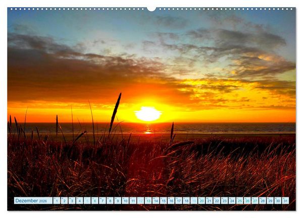 Produktbild: Beach Light Inspiration (hochwertiger Premium Wandkalender 2026 DIN A2 quer), Kunstdruck in Hochglanz