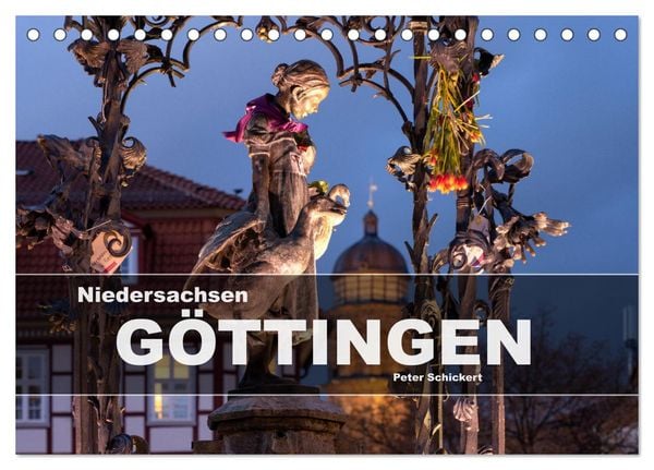 Niedersachsen - Göttingen (Tischkalender 2025 DIN A5 quer), CALVENDO Monatskalender