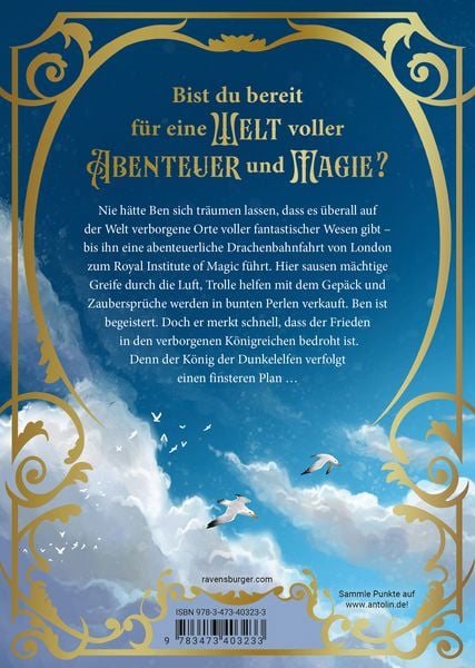 Produktbild: Royal Institute of Magic, Band 1 - Die Hüter der verborgenen Königreiche
