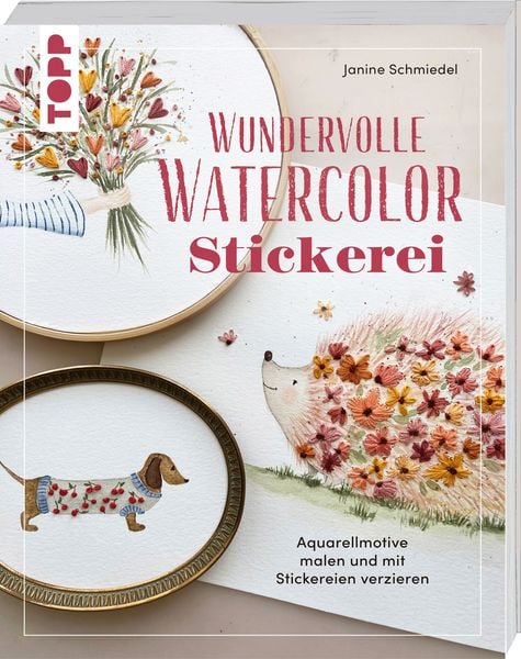 Produktbild: Wundervolle Watercolor Stickerei
