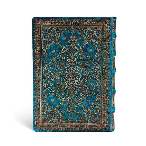 Produktbild: Hardcover Notizbuch Azurblau, Midi, Liniert