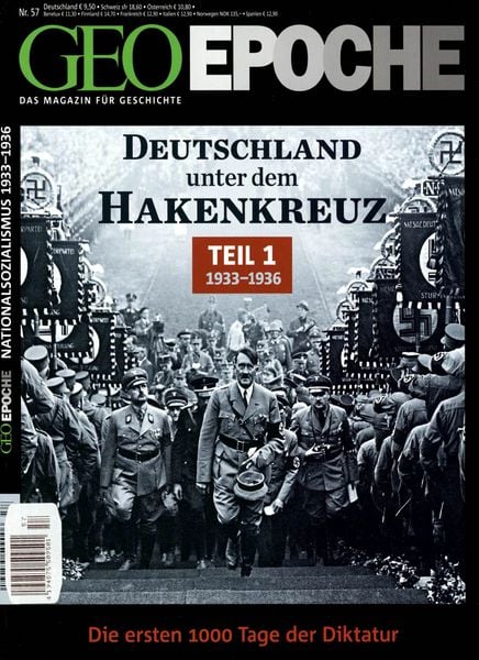 Produktbild: GEO Epoche / GEO Epoche 57/2012 - Deutschland unter dem Hakenkreuz Teil 1 (1933-1936)