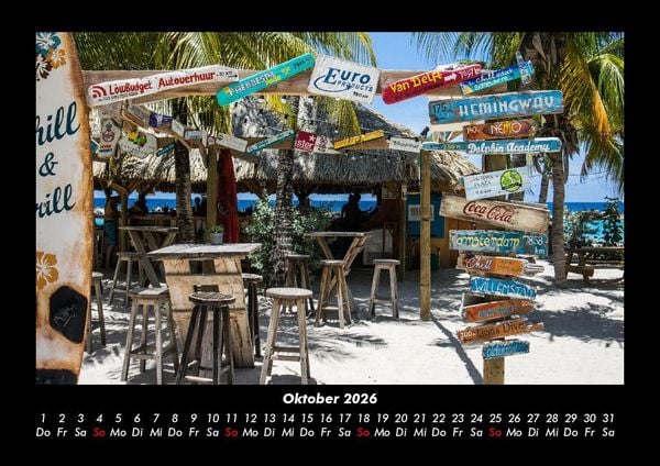 Produktbild: Karibik 2026 Fotokalender DIN A3