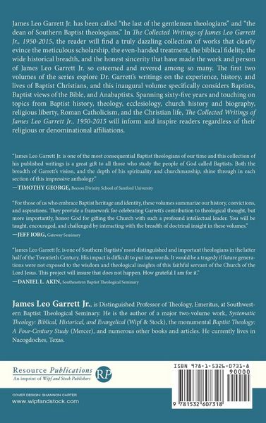 Produktbild: The Collected Writings of James Leo Garrett Jr., 1950-2015