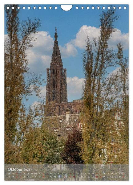 Produktbild: Stra&szlig;burg - Grande Ile und Neustadt (Wandkalender 2026 DIN A4 hoch), CALVENDO Monatskalender
