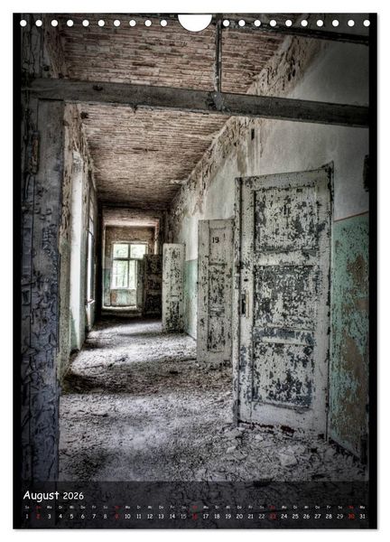 Produktbild: Lost Places II, Vergessene Orte (Wandkalender 2026 DIN A4 hoch), CALVENDO Monatskalender