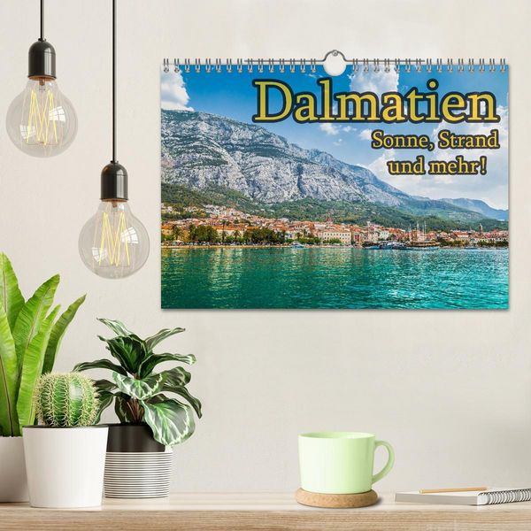 Produktbild: Dalmatien - Sonne, Strand und mehr (Wandkalender 2026 DIN A4 quer), CALVENDO Monatskalender