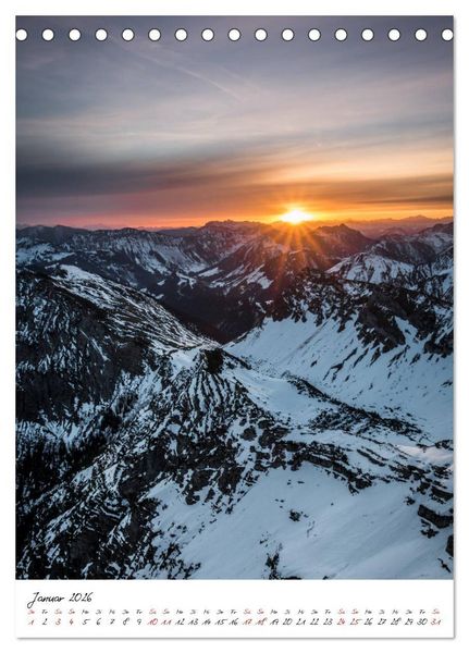 Produktbild: Bergpixel&acute;s Bergwelten (Tischkalender 2026 DIN A5 hoch), CALVENDO Monatskalender