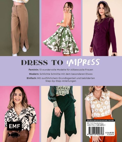 Produktbild: Einfach wow n&auml;hen: Feminine Kleidung f&uuml;r jeden Anlass mit @thisiskachi