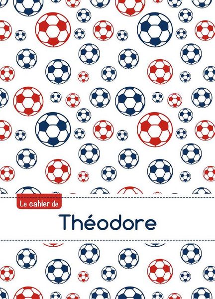 Produktbild: Cahier theodore ptscx,96p,a5