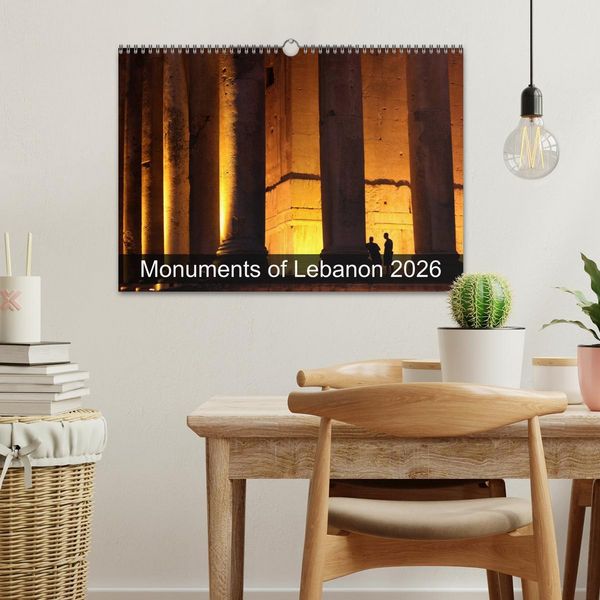 Produktbild: Monuments of Lebanon 2026 (Wall Calendar 2026 DIN A3 landscape), CALVENDO 12 Month Wall Calendar