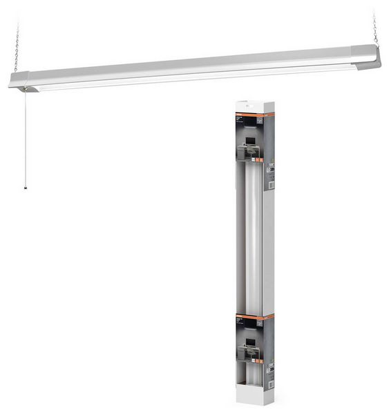 Produktbild: OSRAM HOMELIGHTING LED-Deckenleuchte OFFICE LINE CURVE SUSPENDED 1.1M 41W 840 Wei&szlig; 41.00 W 230 V (B x H x T) 78.60 x 55.05 x 1115.58 mm 1 St.