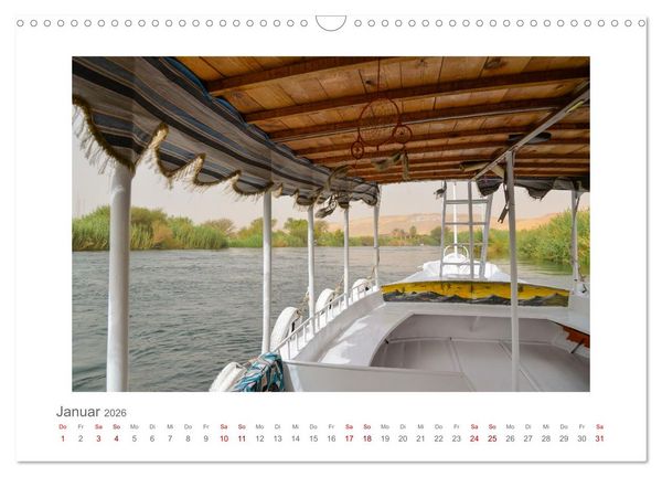 Produktbild: &Auml;gypten - unterwegs mit Julia Hahn (Wandkalender 2026 DIN A3 quer), CALVENDO Monatskalender
