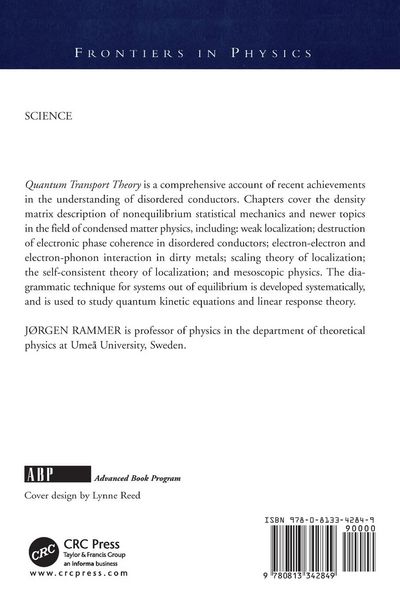 Produktbild: Quantum Transport Theory