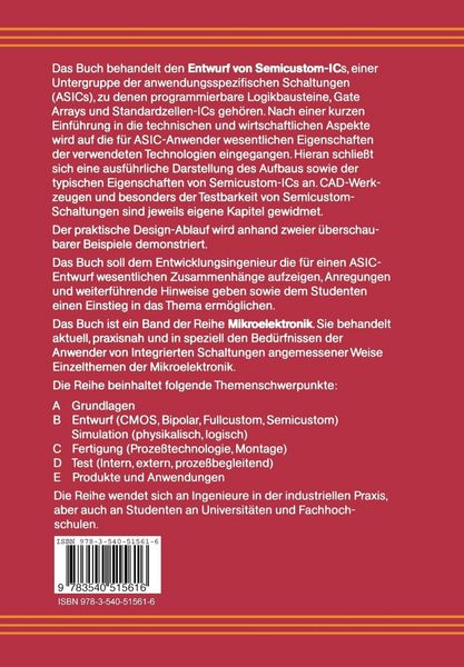 Produktbild: Entwurf von Semicustom-Schaltungen