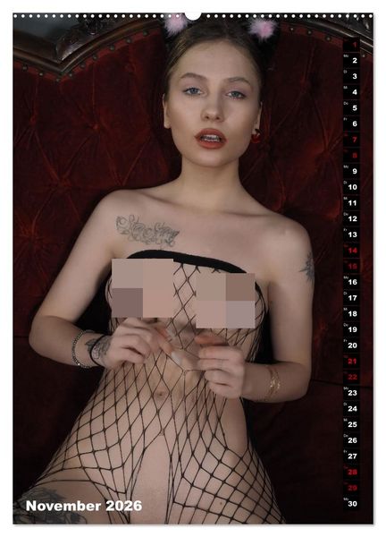 Produktbild: TATTOO TARTS - Inked Killer Babes (Wandkalender 2026 DIN A2 hoch), CALVENDO Monatskalender