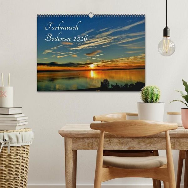 Produktbild: Farbrausch Bodensee (Wandkalender 2026 DIN A3 quer), CALVENDO Monatskalender