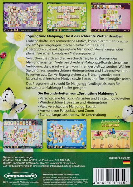 Produktbild: Springtime Mahjongg