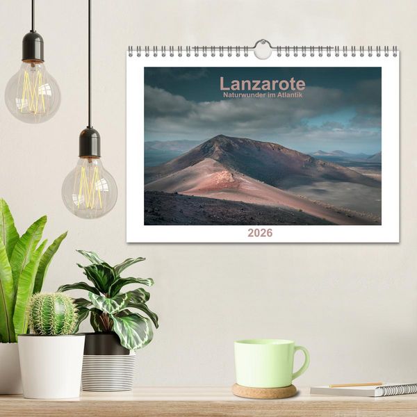 Produktbild: Lanzarote - Naturwunder im Atlantik (Wandkalender 2026 DIN A4 quer), CALVENDO Monatskalender