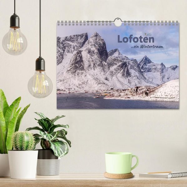 Produktbild: Lofoten ...ein Wintertraum (Wandkalender 2026 DIN A4 quer), CALVENDO Monatskalender