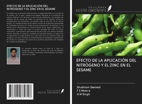 Produktbild: Efecto De La Aplicaci&oacute;n Del Nitr&oacute;geno Y El Zinc En El Sesame