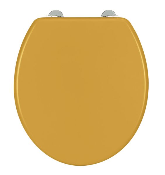 Produktbild: WC-Sitz Mod. Prima Senfgelb matt, MDF, zertifiziert