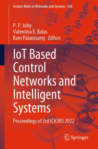 Produktbild: IoT Based Control Networks and Intelligent Systems