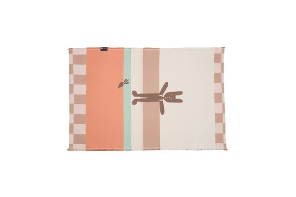 Produktbild: Fussenegger Teppich "Hase" small, mit Saum braun