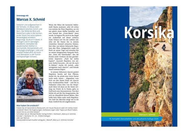Produktbild: MICHAEL M&Uuml;LLER Reisef&uuml;hrer Korsika