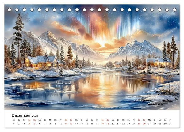 Produktbild: Kanada - Weite, Wasser, Wunder (Tischkalender 2027 DIN A5 quer), CALVENDO Monatskalender