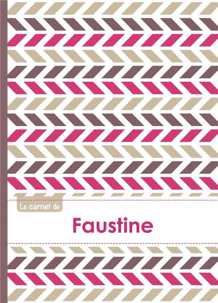 Produktbild: Le carnet de faustine lignes,