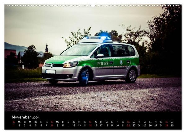Produktbild: Einsatzfahrzeuge - Bayern (Wandkalender 2026 DIN A2 quer), CALVENDO Monatskalender