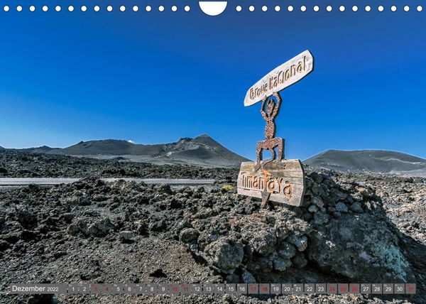 Produktbild: Lanzarote - Meisterwerke der Vulkane (Wandkalender 2022 DIN A4 quer)