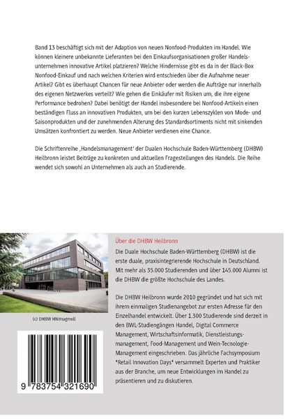 Produktbild: Adaption von neuen Nonfood-Produkten im Handel