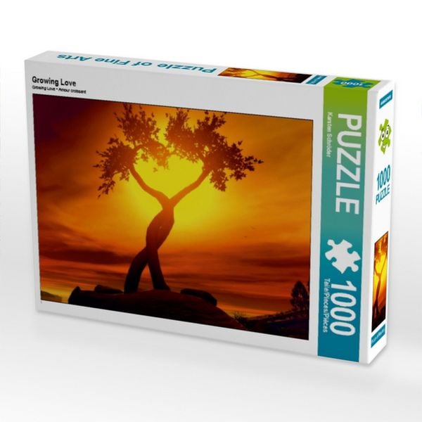 Produktbild: CALVENDO Puzzle Growing Love | 1000 Teile Lege-Gr&ouml;&szlig;e 64x48cm Foto-Puzzle f&uuml;r gl&uuml;ckliche Stunden