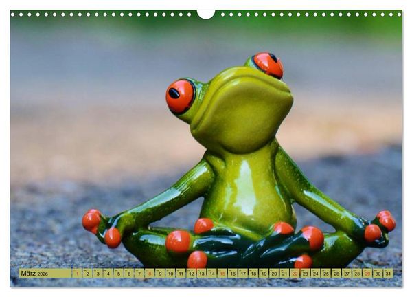 Produktbild: Froschsommer. Liebe, Sonne und Urlaub (Wandkalender 2026 DIN A3 quer), CALVENDO Monatskalender