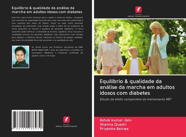 Produktbild: Equil&iacute;brio & qualidade da an&aacute;lise da marcha em adultos idosos com diabetes