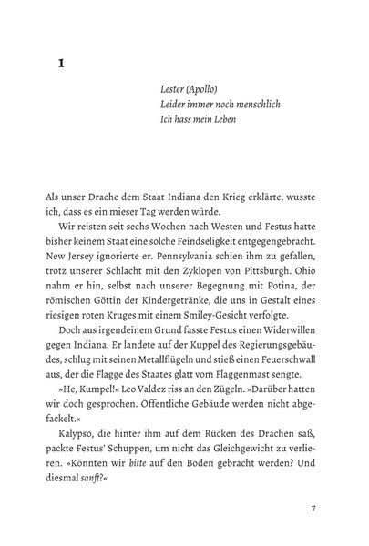 Produktbild: Die Abenteuer des Apollo 2: Die dunkle Prophezeiung