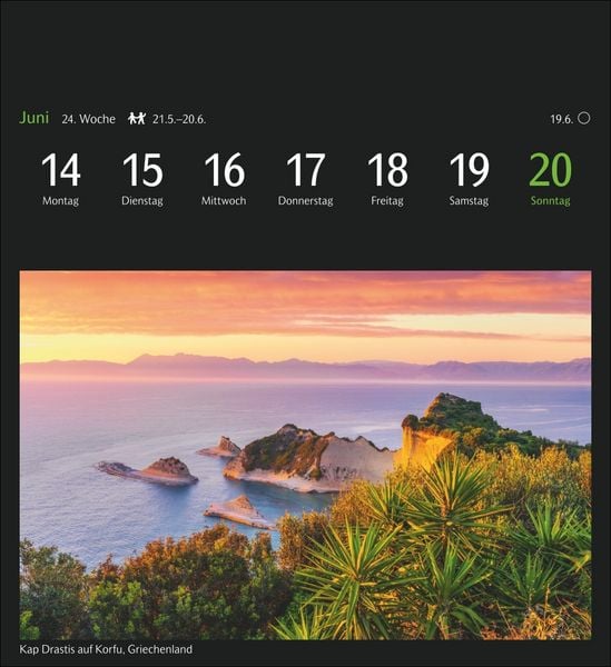 Produktbild: GEO Ferne Horizonte Postkartenkalender 2027 - Wochenkalender mit 53 Postkarten
