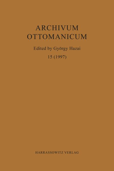 Produktbild: Archivum Ottomanicum 15 (1997)