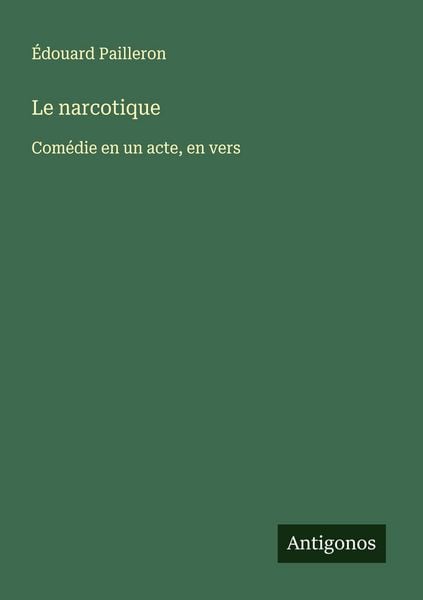Produktbild: Le narcotique