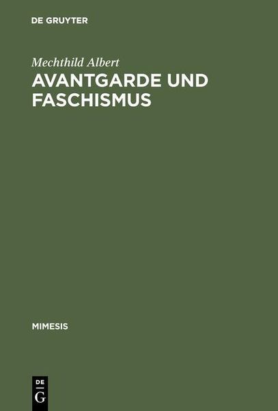 Produktbild: Avantgarde und Faschismus