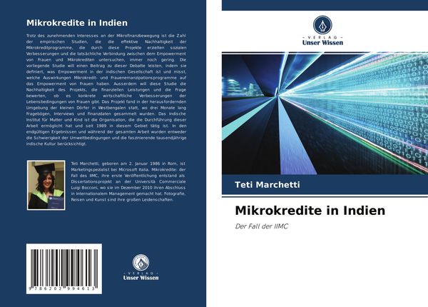 Mikrokredite in Indien, Taschenbuch von Teti Marchetti, Verlag Unser Wissen, 9786202994613