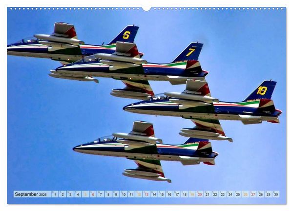Produktbild: Flugschau - frei sein (hochwertiger Premium Wandkalender 2026 DIN A2 quer), Kunstdruck in Hochglanz
