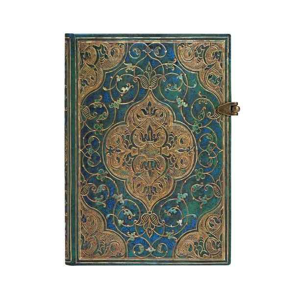 Produktbild: Hardcover Notizbuch Chroniken in T&uuml;rkis, Midi, Liniert