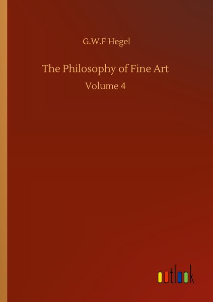 Produktbild: The Philosophy of Fine Art