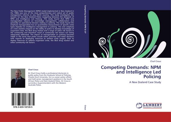 Produktbild: Competing Demands: NPM and Intelligence Led Policing