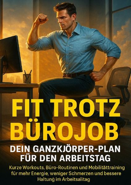 Fit trotz Bürojob: Dein Ganzkörper-Plan für den Arbeitstag, Taschenbuch von Janine Lorenz, Epubli, 9783565125401