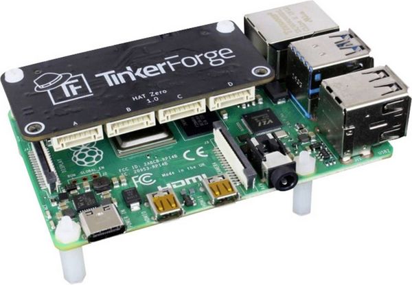 Produktbild: TinkerForge 778 Befestigungskit Passend f&uuml;r (Einplatinen-Computer) Raspberry Pi&reg; 1St.